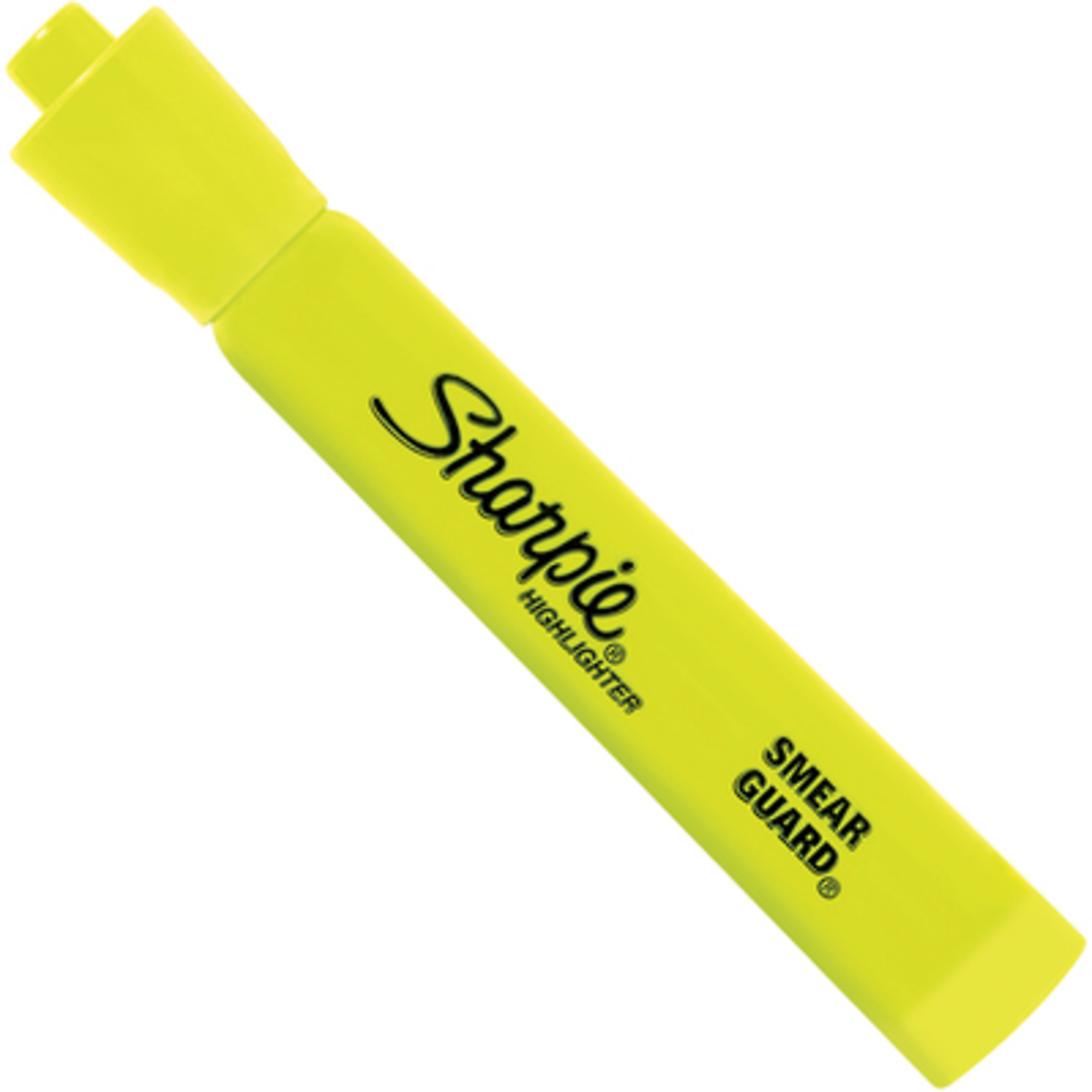 Sharpie Accent Highlighters - Fluorescent Yellow, Chisel Tip, Non-Toxic, 12 Pcs, Model# MK601FYE